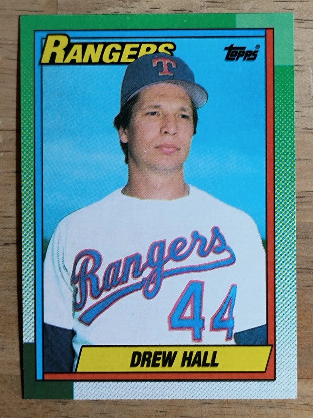1990 Topps #463 Drew Hall