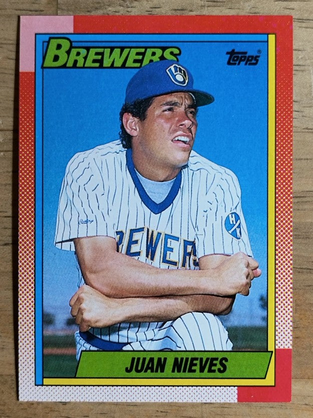 1990 Topps #467 Juan Nieves