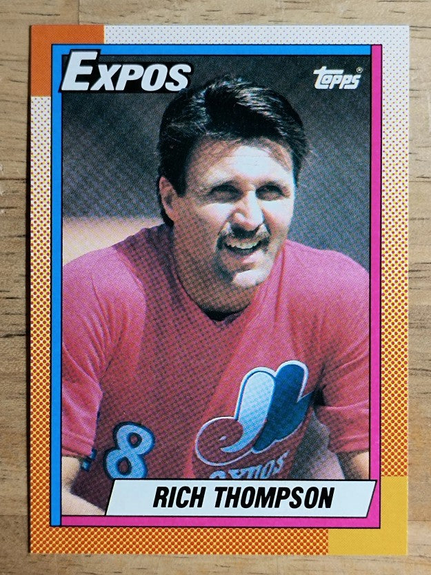 1990 Topps #474 Rich Thompson