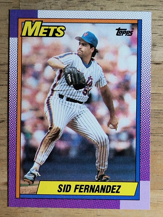 1990 Topps #480 Sid Fernandez