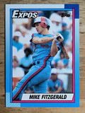 1990 Topps #484 Mike Fitzgerald