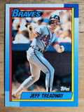 1990 Topps #486 Jeff Treadway