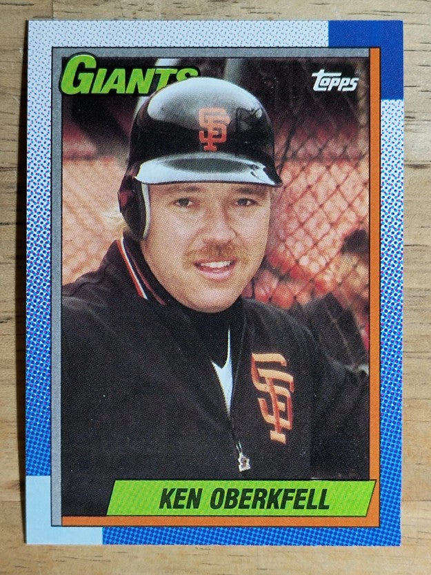 1990 Topps #488 Ken Oberkfell
