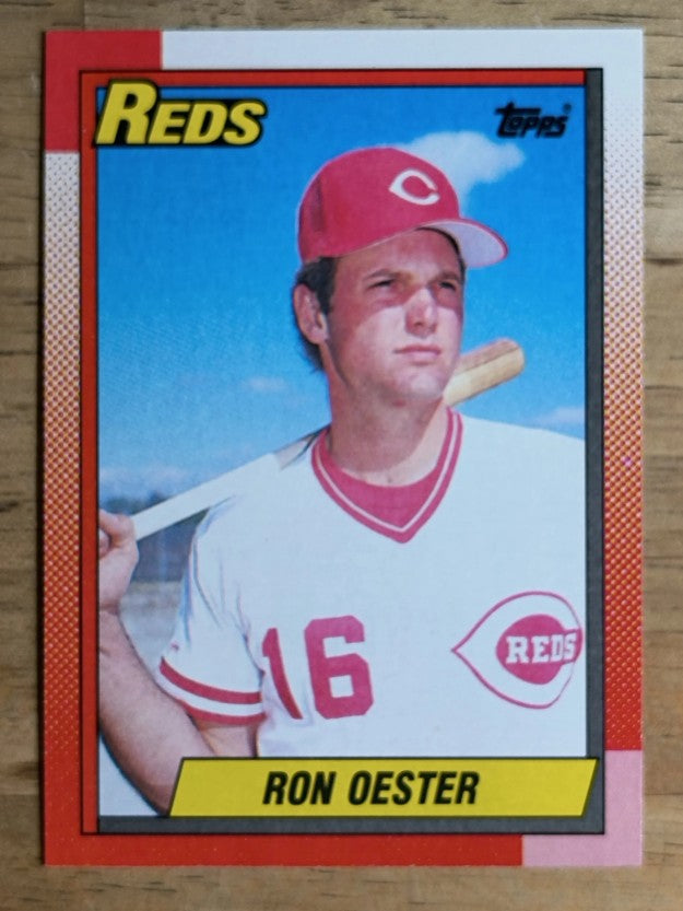 1990 Topps #492 Ron Oester