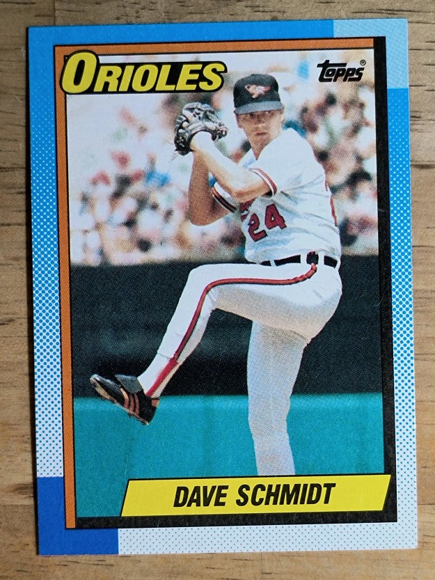 1990 Topps #497 Dave Schmidt