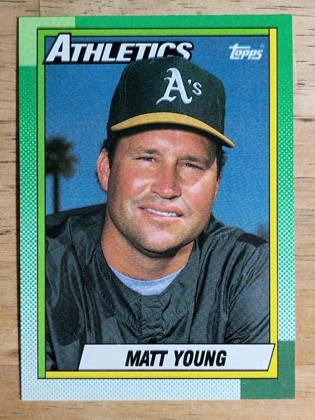 1990 Topps #501 Matt Young