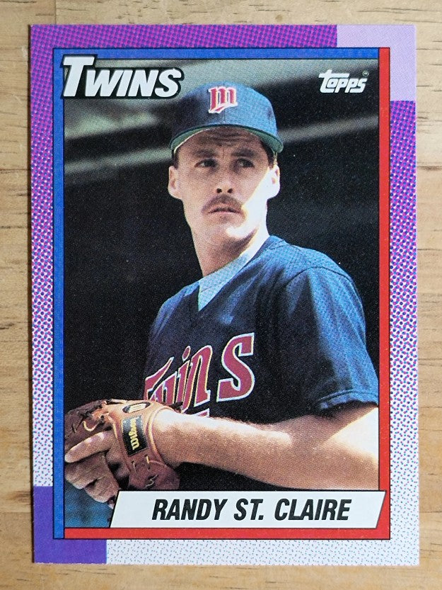1990 Topps #503 Randy St.Claire