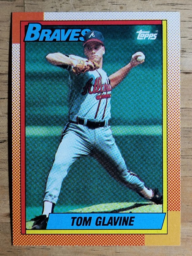 1990 Topps #506 Tom Glavine