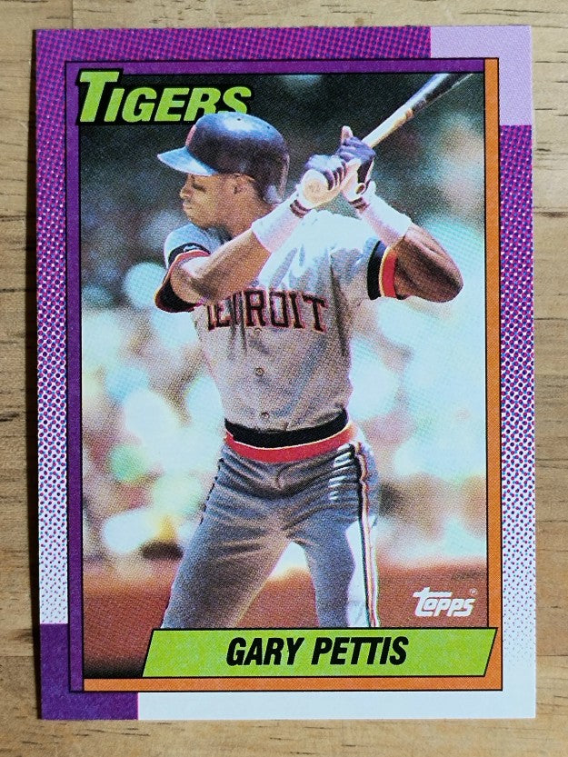 1990 Topps #512 Gary Pettis