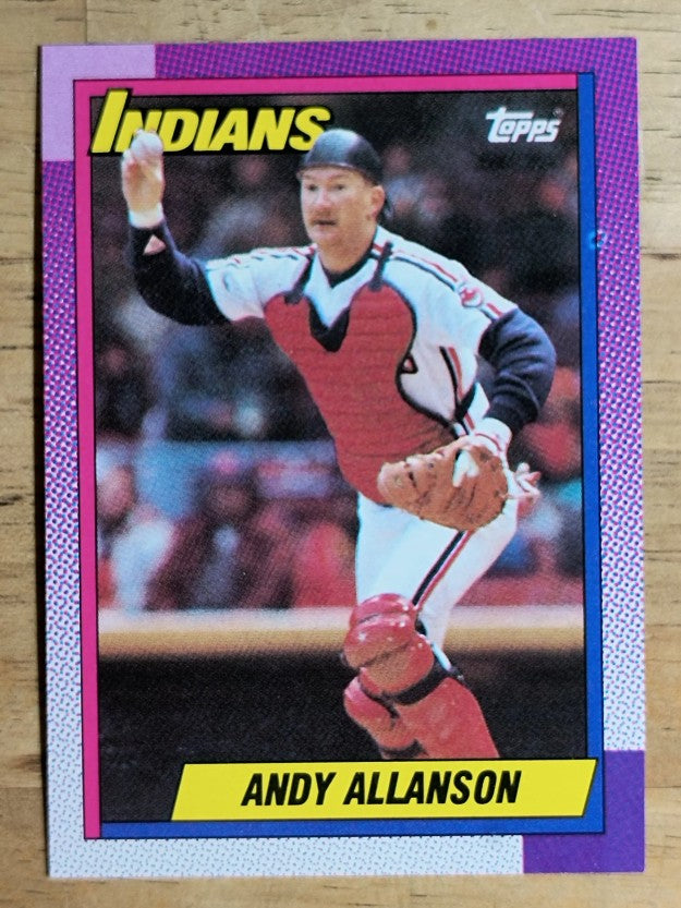 1990 Topps #514 Andy Allanson