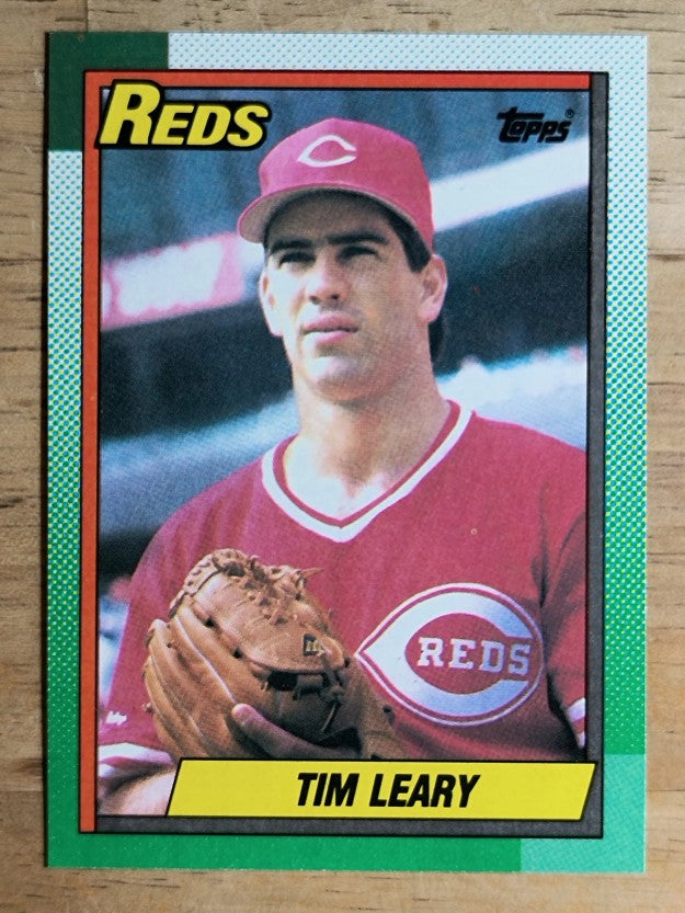 1990 Topps #516 Tim Leary