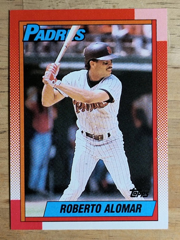 1990 Topps #517 Roberto Alomar