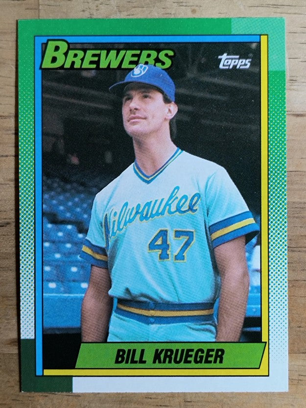1990 Topps #518 Bill Krueger