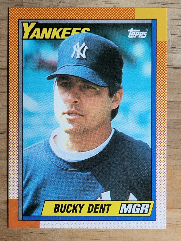 1990 Topps #519 Bucky Dent MG