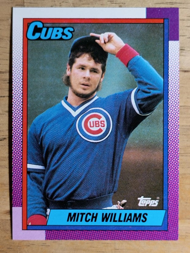 1990 Topps #520 Mitch Williams