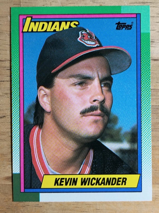 1990 Topps #528 Kevin Wickander