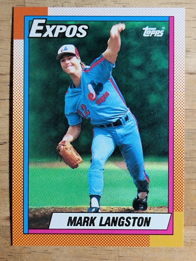 1990 Topps #530 Mark Langston