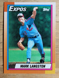 1990 Topps #530 Mark Langston