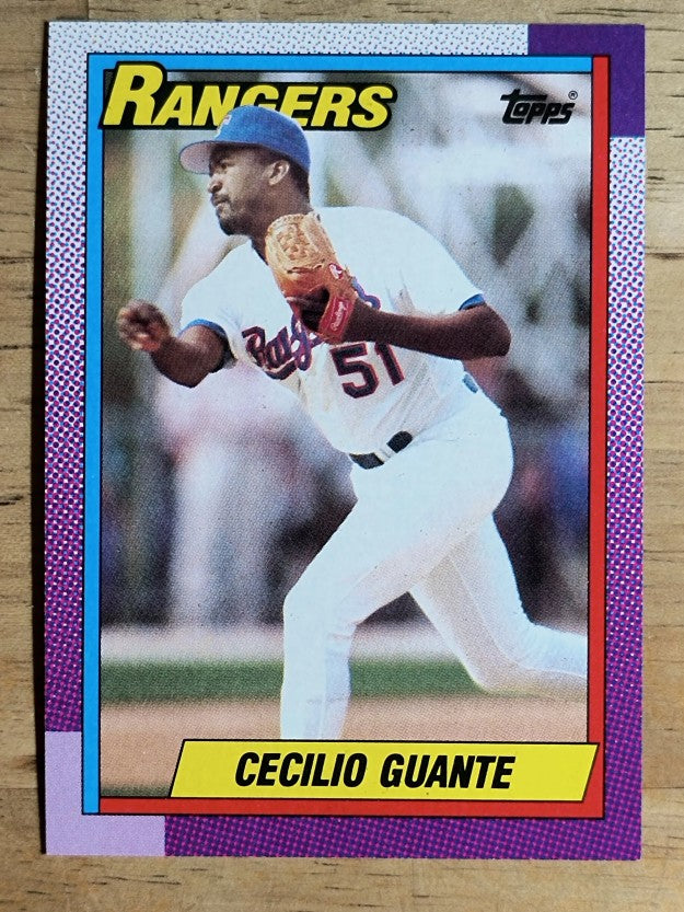 1990 Topps #532 Cecilio Guante