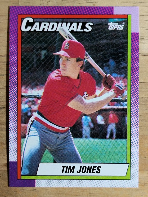 1990 Topps #533 Tim Jones