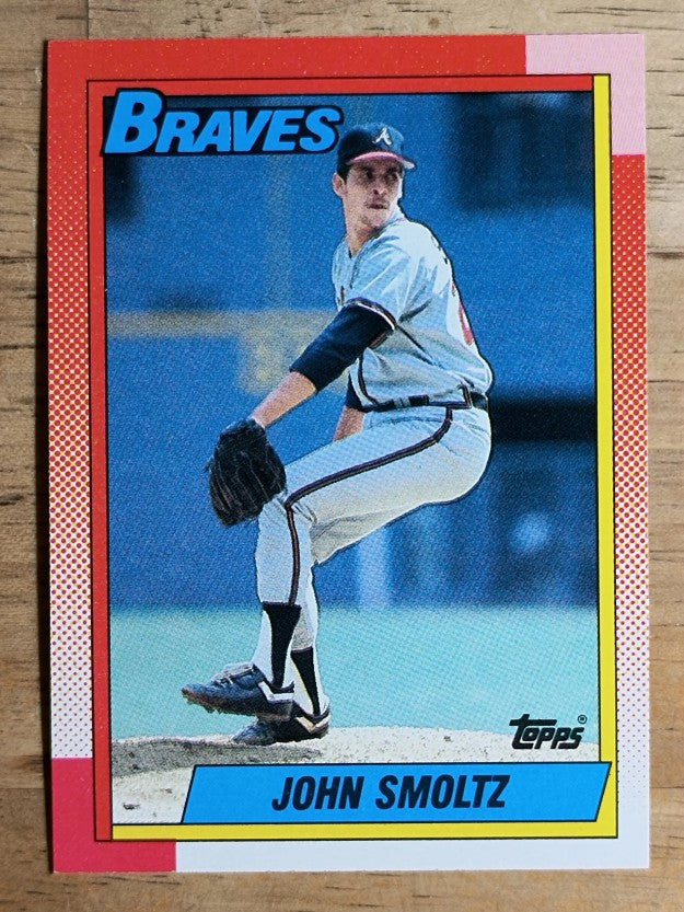 1990 Topps #535 John Smoltz