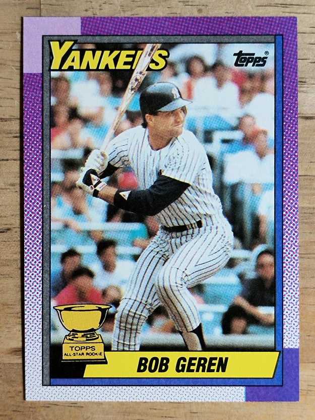 1990 Topps #536 Bob Geren