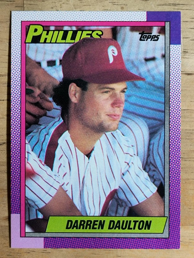 1990 Topps #542 Darren Daulton