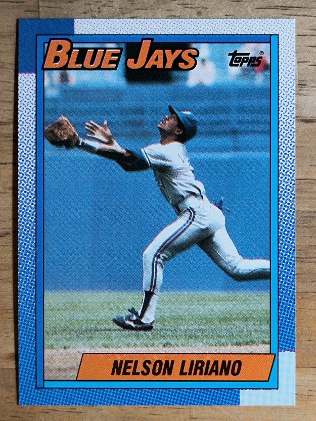 1990 Topps #543 Nelson Liriano