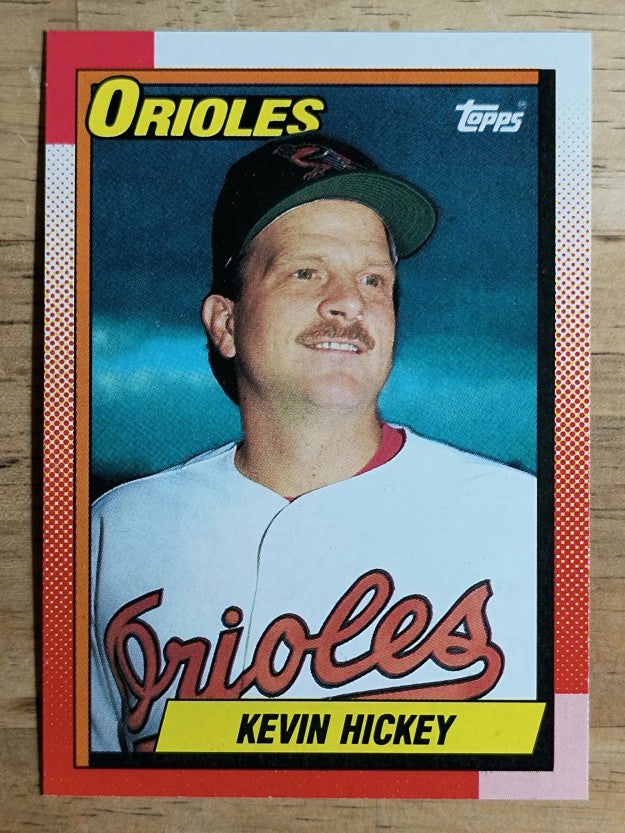1990 Topps #546 Kevin Hickey