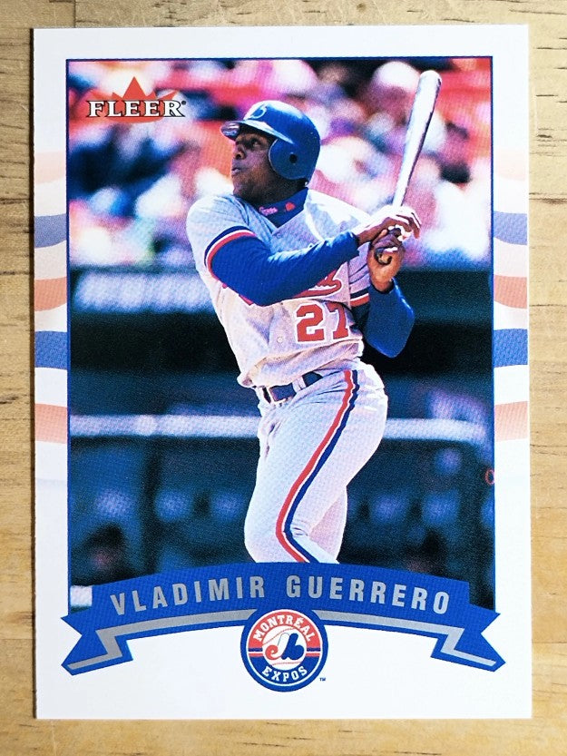 2002 Fleer #296 Vladimir Guerrero