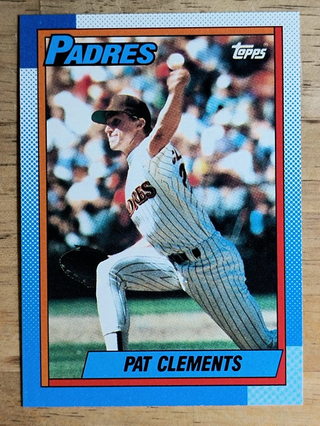 1990 Topps #548 Pat Clements