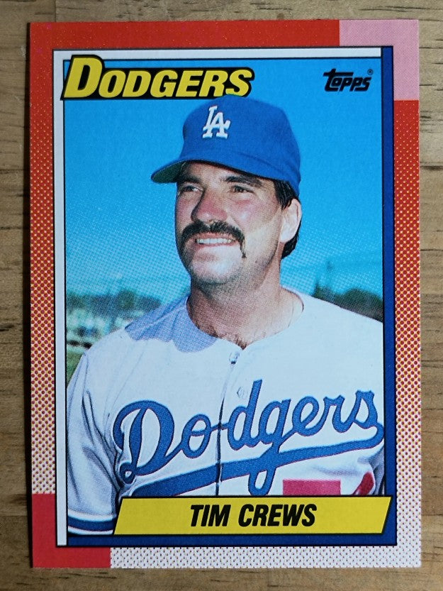 1990 Topps #551 Tim Crews