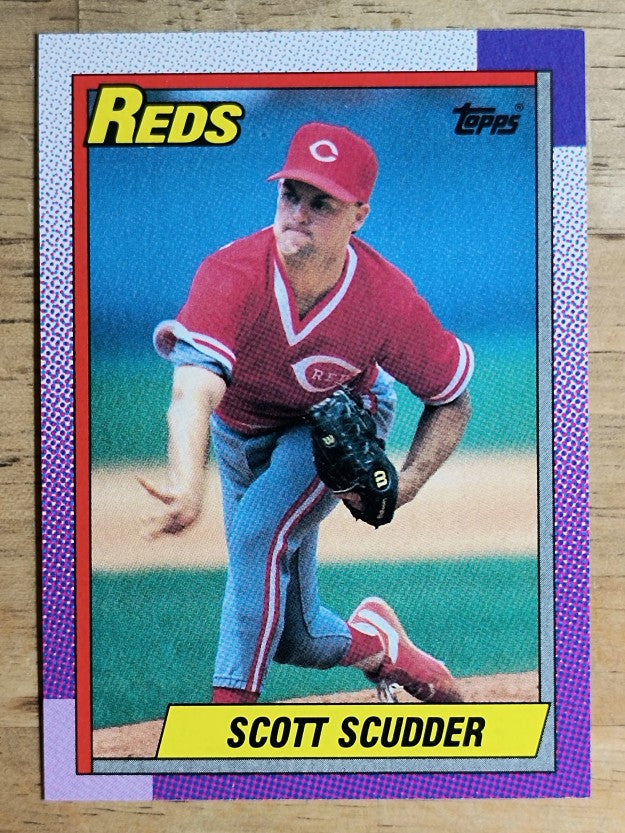 1990 Topps #553 Scott Scudder