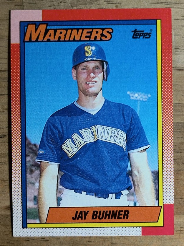 1990 Topps #554 Jay Buhner