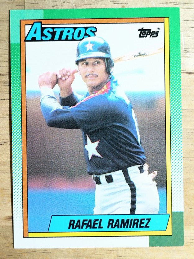 1990 Topps #558 Rafael Ramirez