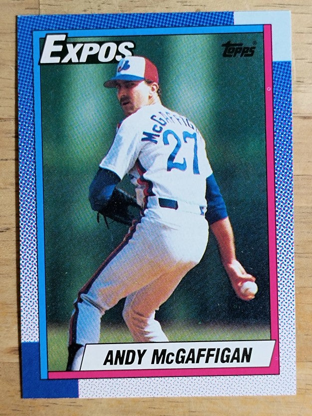 1990 Topps #559 Andy McGaffigan
