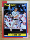 1990 Topps #560 Steve Sax