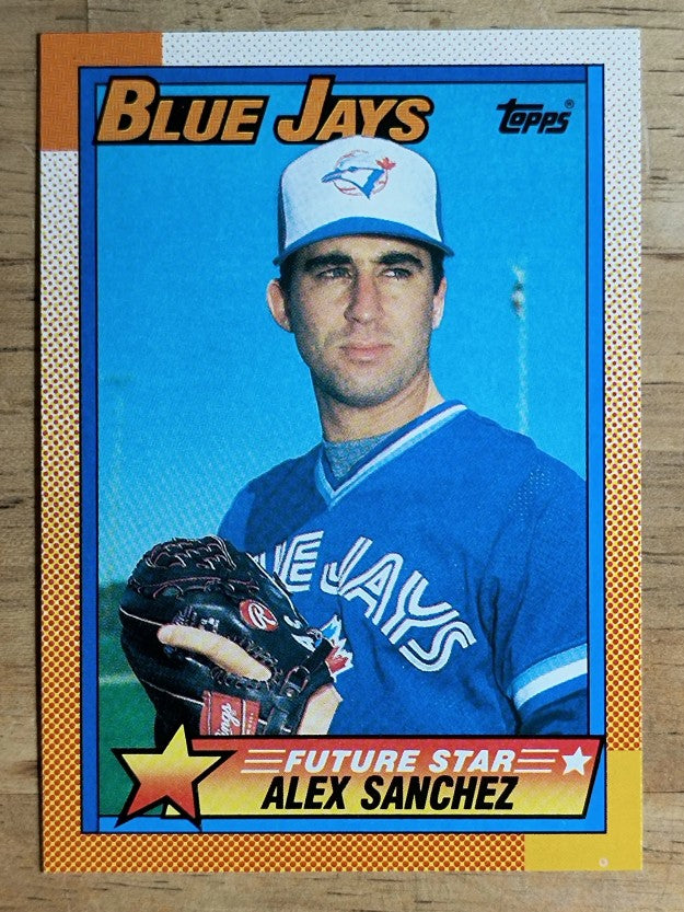 1990 Topps #563 Alex Sanchez