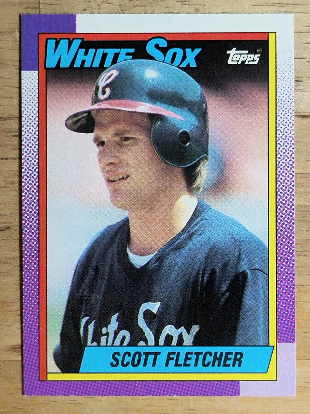 1990 Topps #565 Scott Fletcher