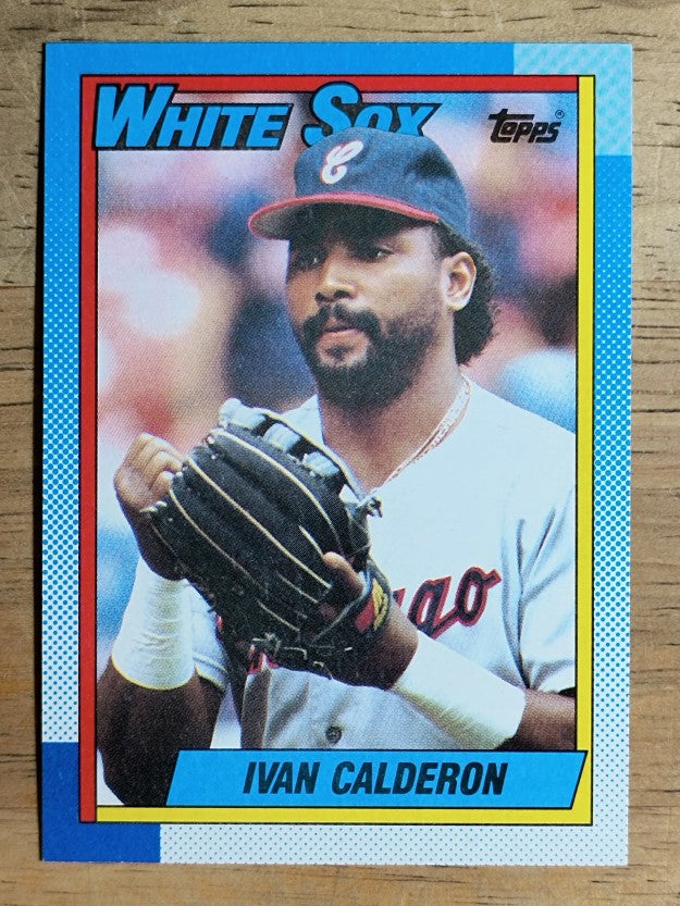 1990 Topps #569 Ivan Calderon