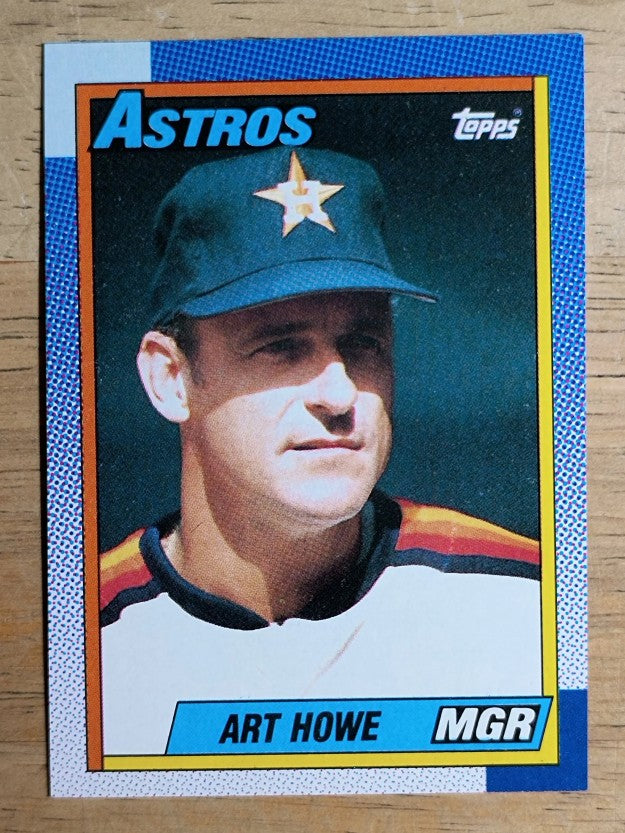 1990 Topps #579 Art Howe MG