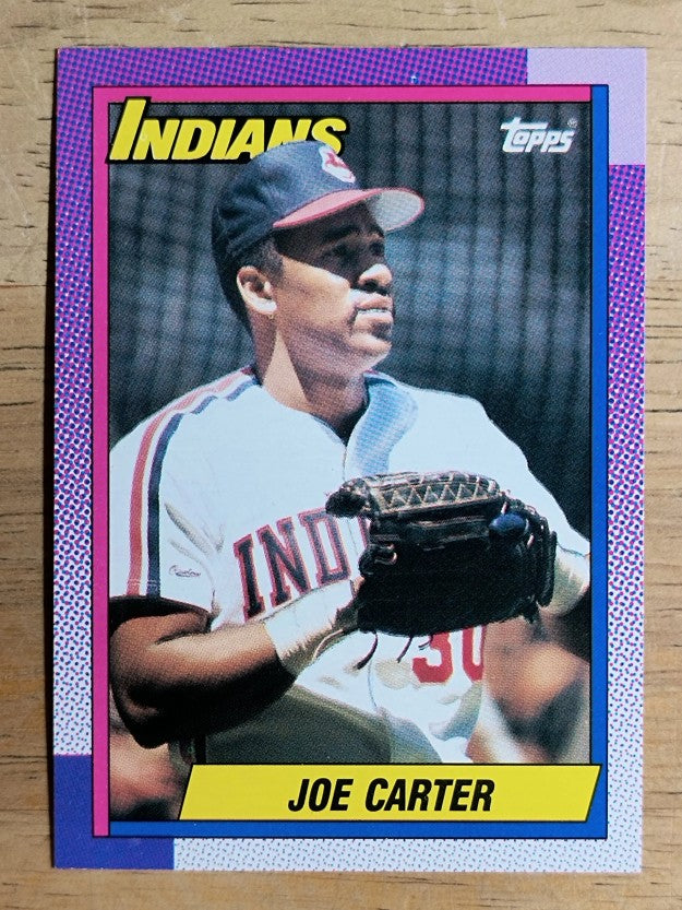 1990 Topps #580 Joe Carter