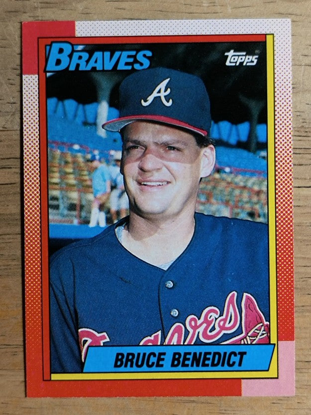 1990 Topps #583 Bruce Benedict