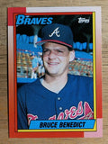1990 Topps #583 Bruce Benedict