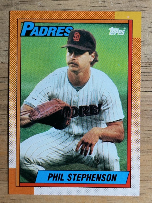 1990 Topps #584 Phil Stephenson