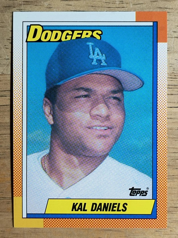 1990 Topps #585 Kal Daniels