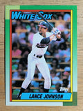 1990 Topps #587 Lance Johnson
