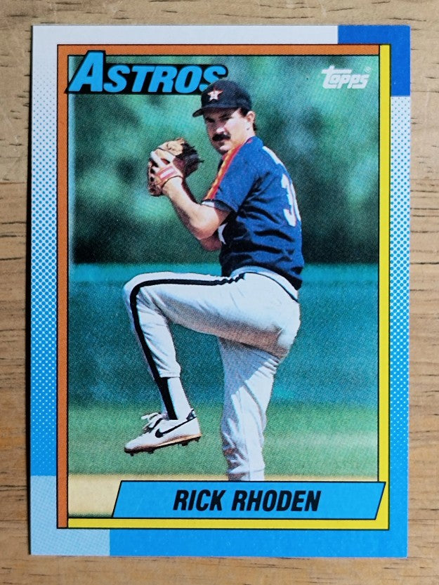 1990 Topps #588 Rick Rhoden