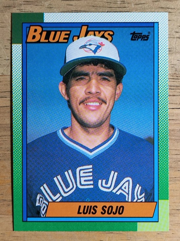 1990 Topps #594 Luis Sojo RC
