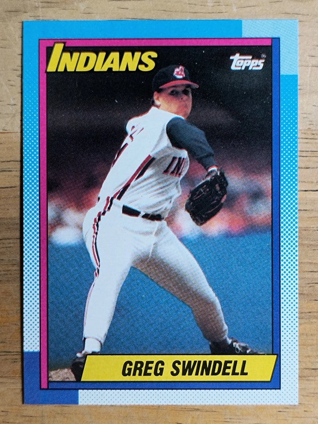 1990 Topps #595 Greg Swindell